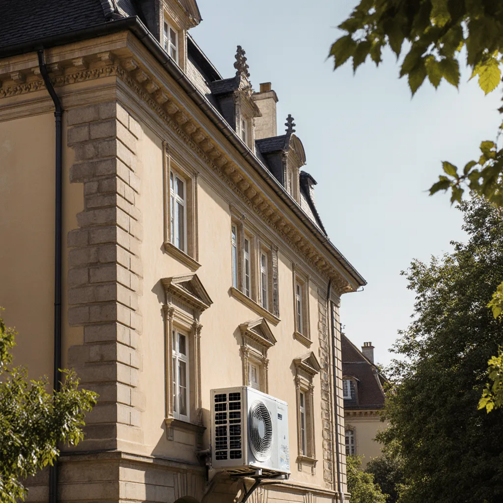 Energieeffizienz durch Wärmepumpen im Denkmalschutz