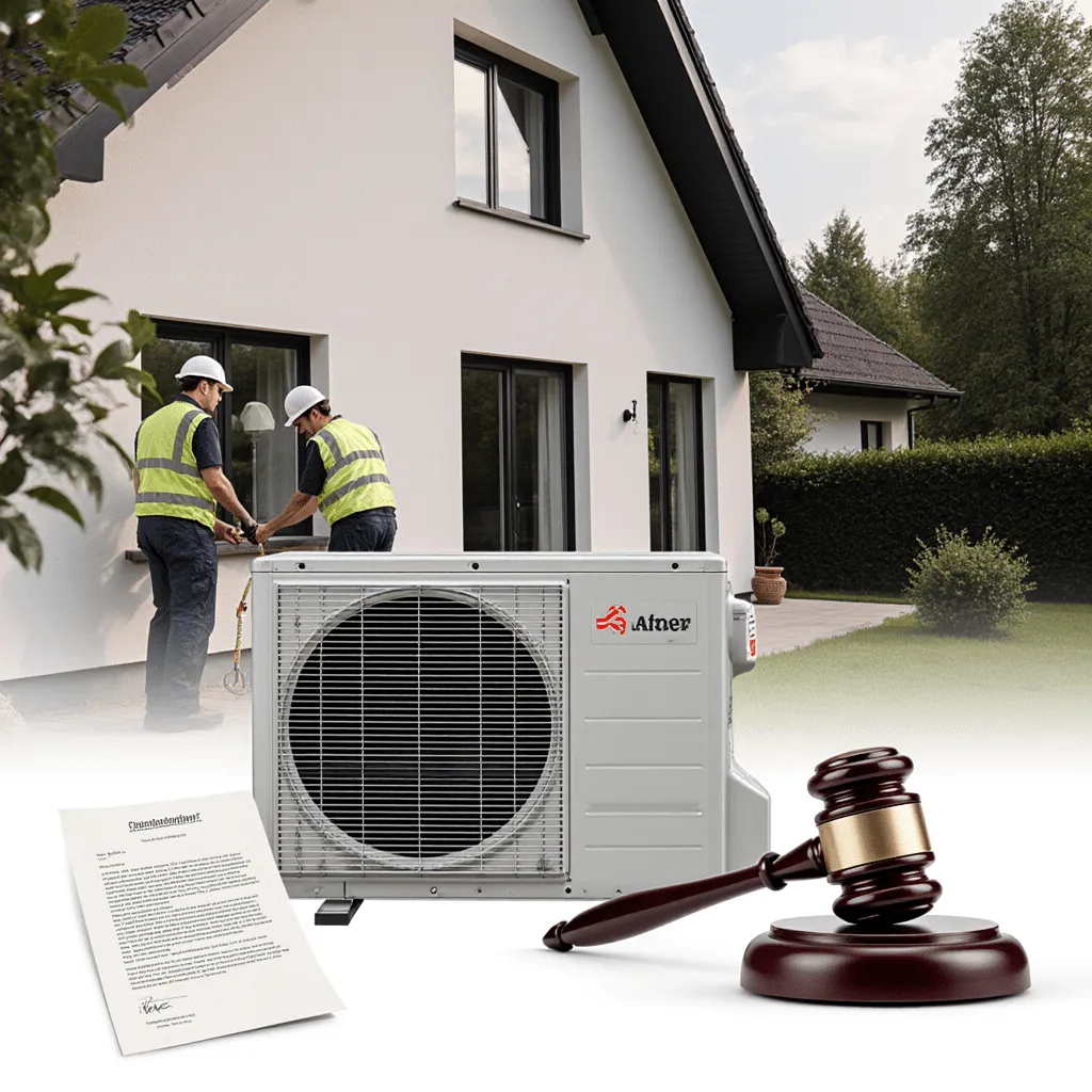 Wärmepumpe Installation rechtlich absichern