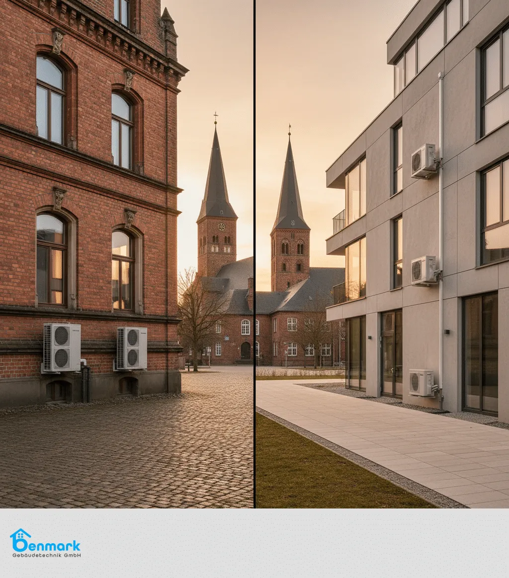 Wärmepumpe fürs Haus: Altbau vs. Neubau – Vergleich und Auswahl nach Baustil