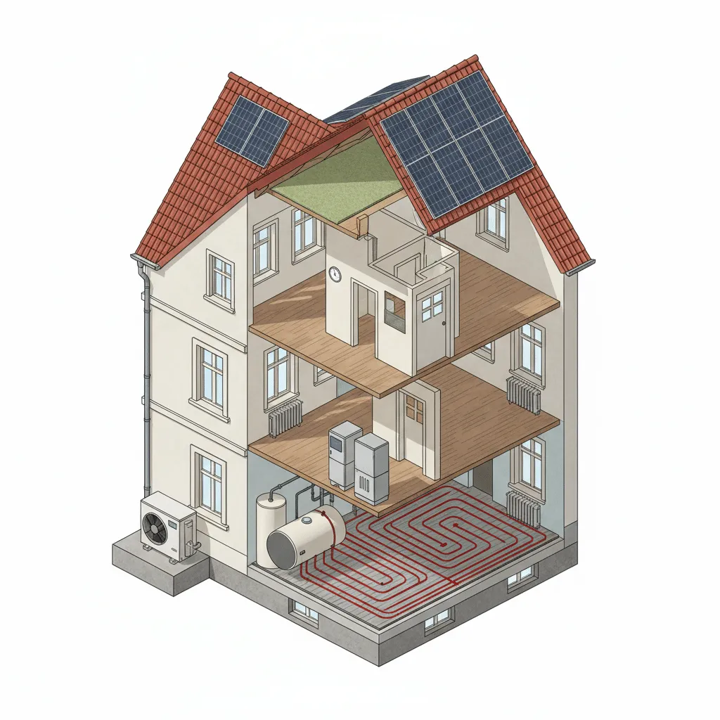 Altbau in Oldenburg: Gebäudetypen, passende Heizsysteme, Wärmepumpe, Sanierung