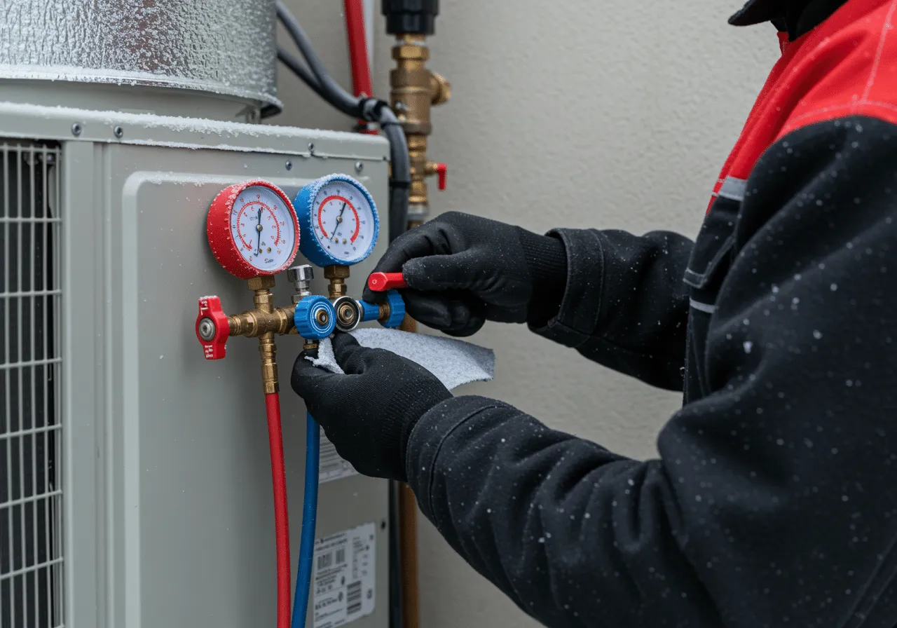 Vereiste Wärmepumpe im Winter: Ursachen, Lösungen und Frostschutz-Tipps